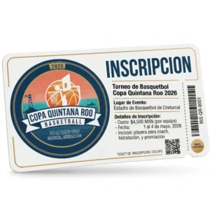 Inscripción de equipo